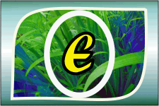 Herbal Ayurvedic medicine logo with letter A in yellow on green leafy background